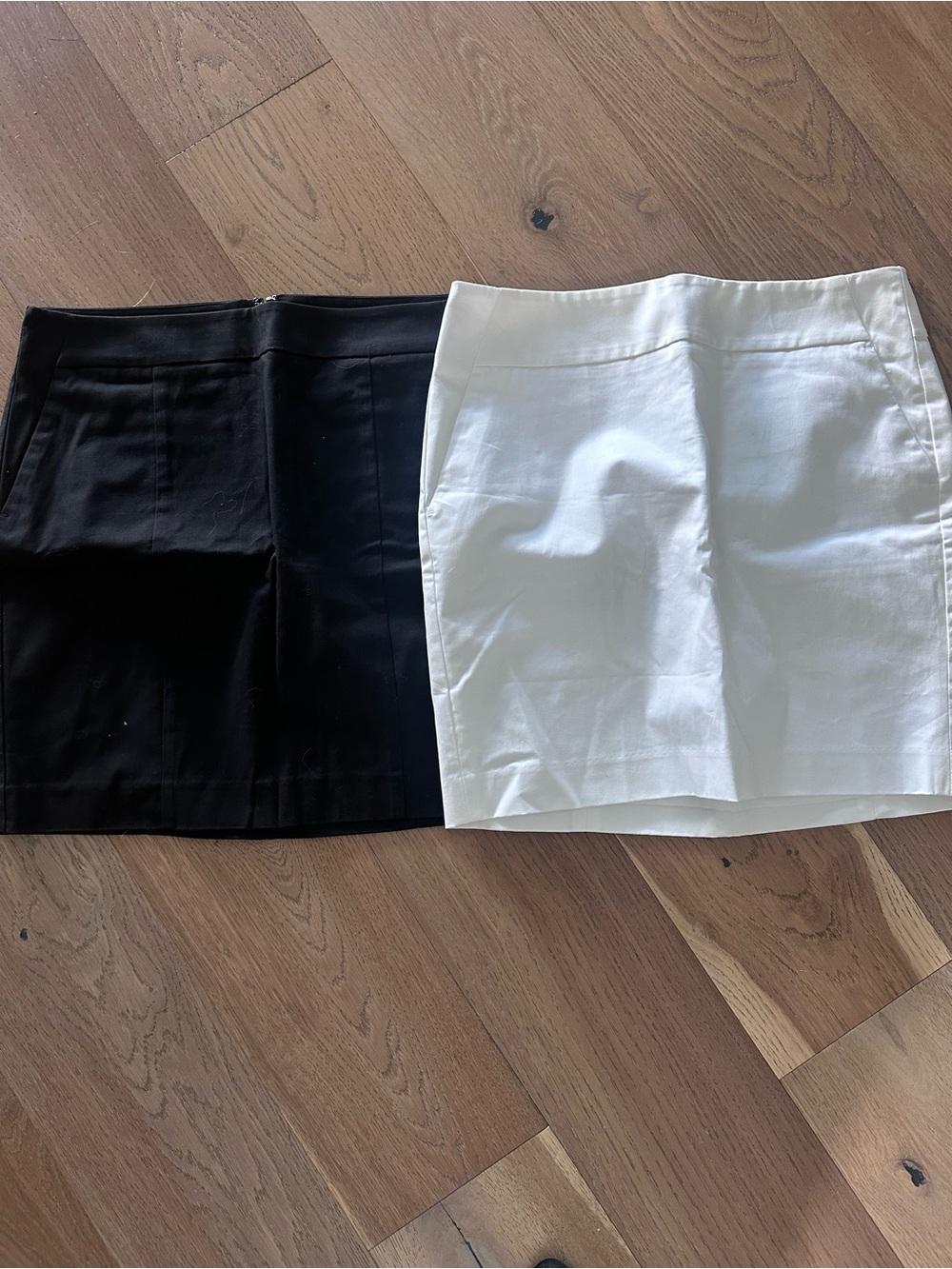 Ann Taylor Classic Women's Mini Skirts - Black & White, NWT